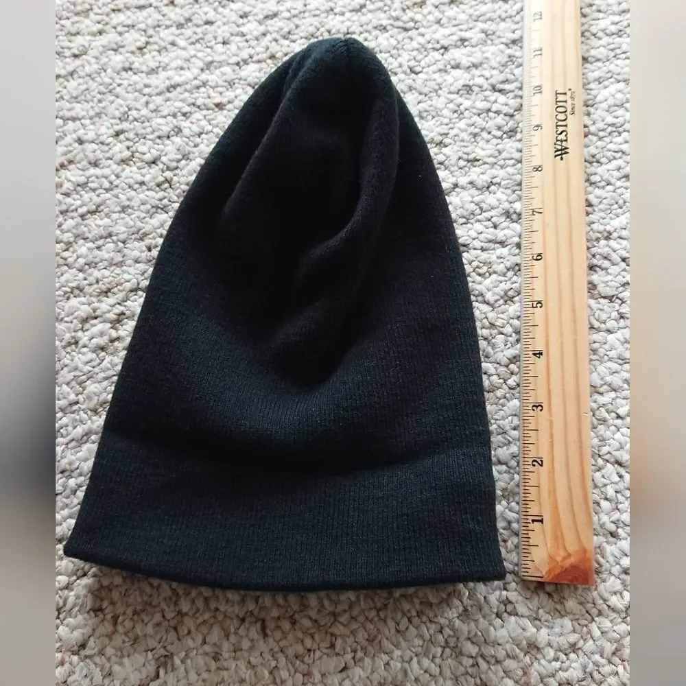 Pugs Unisex Knitted Beanie Winter Hat in Black / One Size